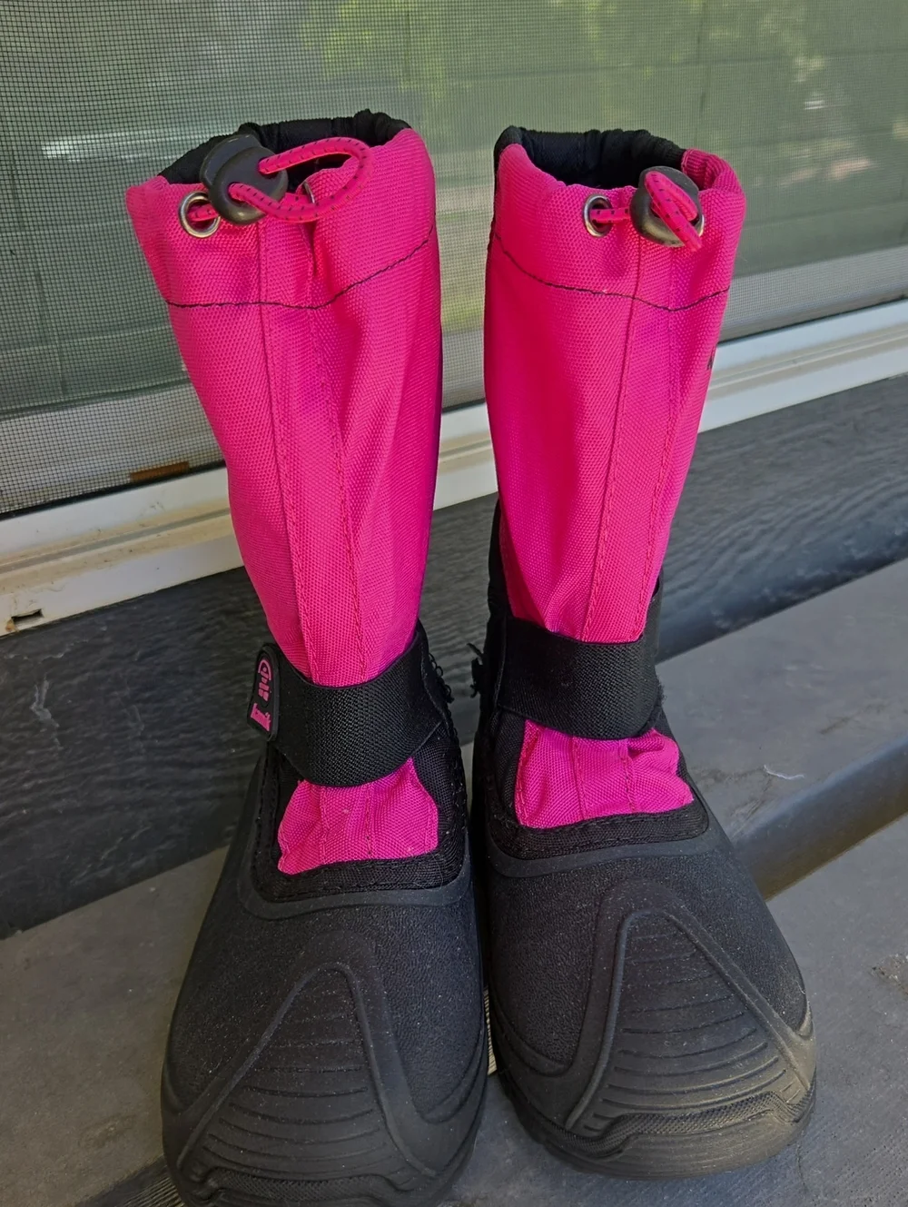 Kamik Women's Black & Fuchsia Winter Boots